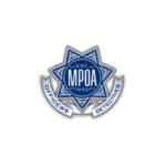 MPOA - Modesto Peace Officer's Association logo. Sponsor of the Spirit of Giving 5K Run/Walk