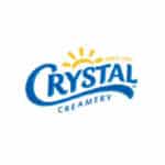 Crystal Creamery logo. Sponsor of the Spirit of Giving 5K Run