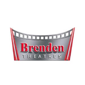 Brenden Theatres logo. Beneficiary of the Spirit of Giving 5K Run