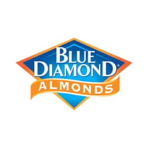 Blue Diamond Almonds logo. Beneficiary of the Spirit of Giving 5K Run